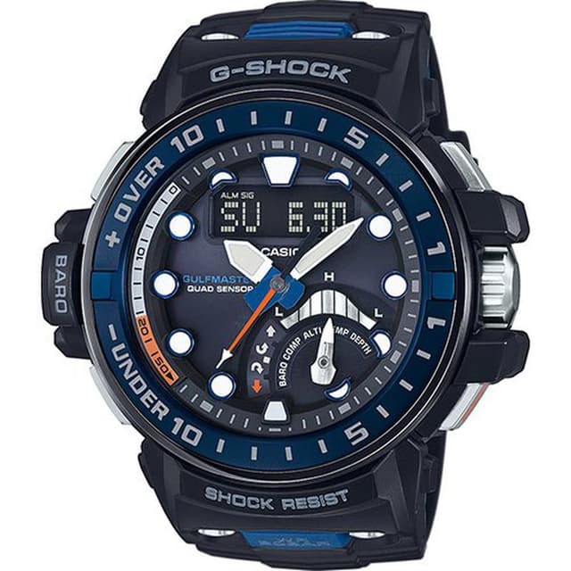 Relojes Casio G-Shock GWN-Q1000 - Negro/Azul