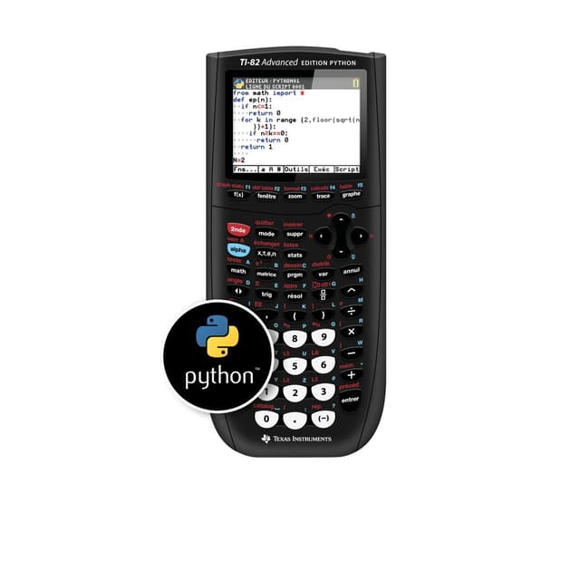 Texas Instrument TI-82 Advanced Edition Python Calculadora