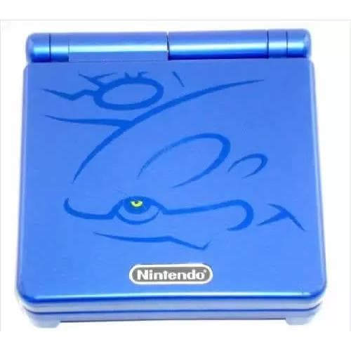 Nintendo Game Boy Advance Sp - Kyogre Edition - Blue