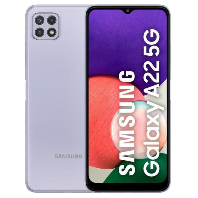 Galaxy A22 5G 128 GB Dual Sim - Violeta - Libre