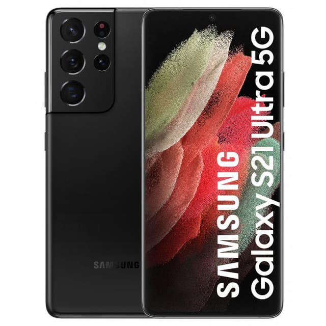 Galaxy S21 Ultra 5G 256 GB - Negro (Phantom Black) - Libre